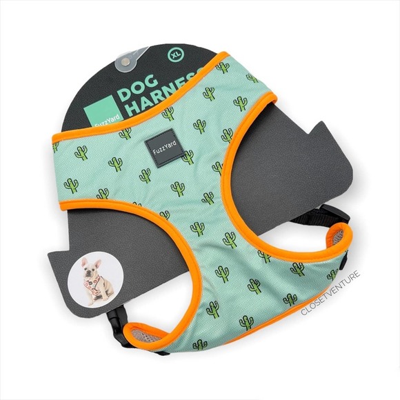 Fuzz Yard Other - Fuzz Yard Cactus Print Dog Harness Size X-Large